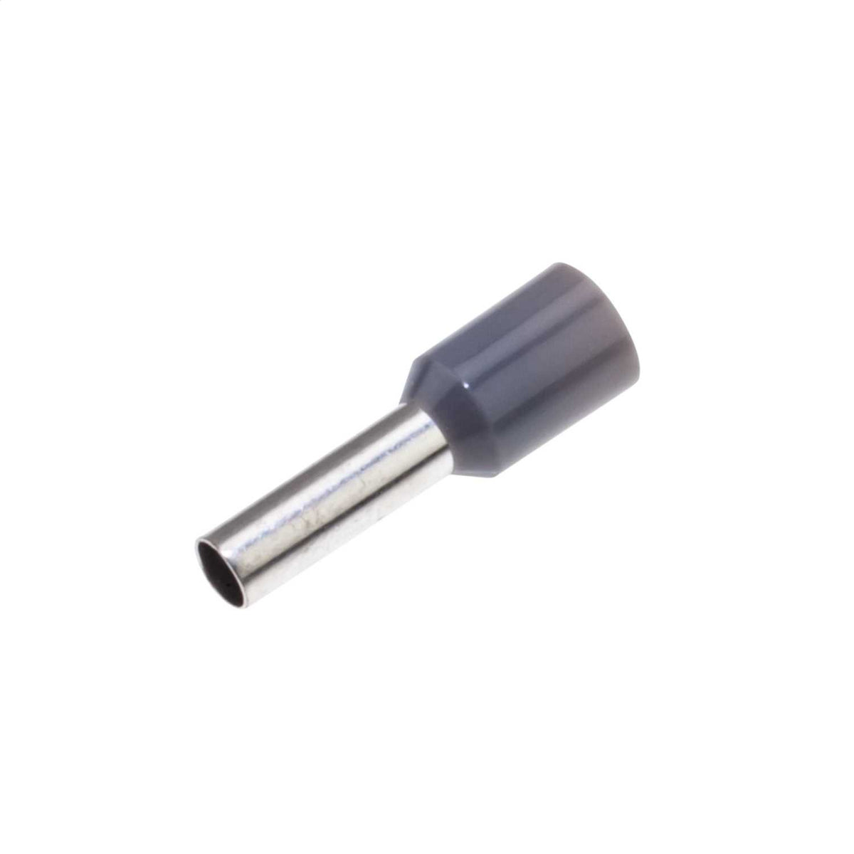 Engex 4mm Bootlace Ferrules Grey (Pack of 100)
