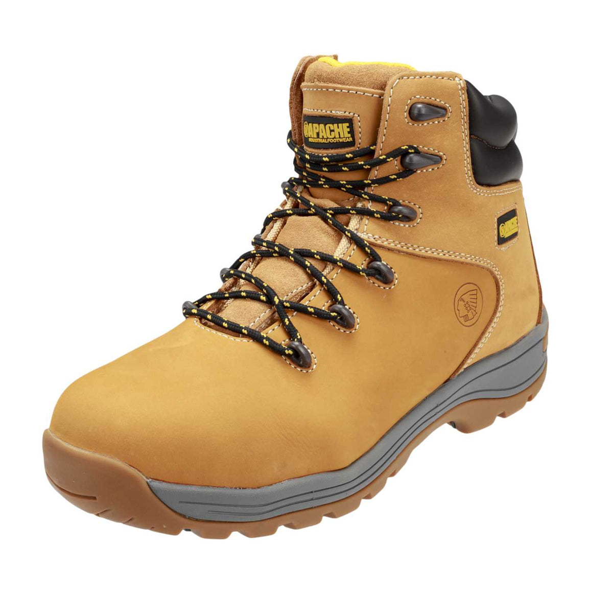 Apache Size 8 Apache Safety Boot Wheat