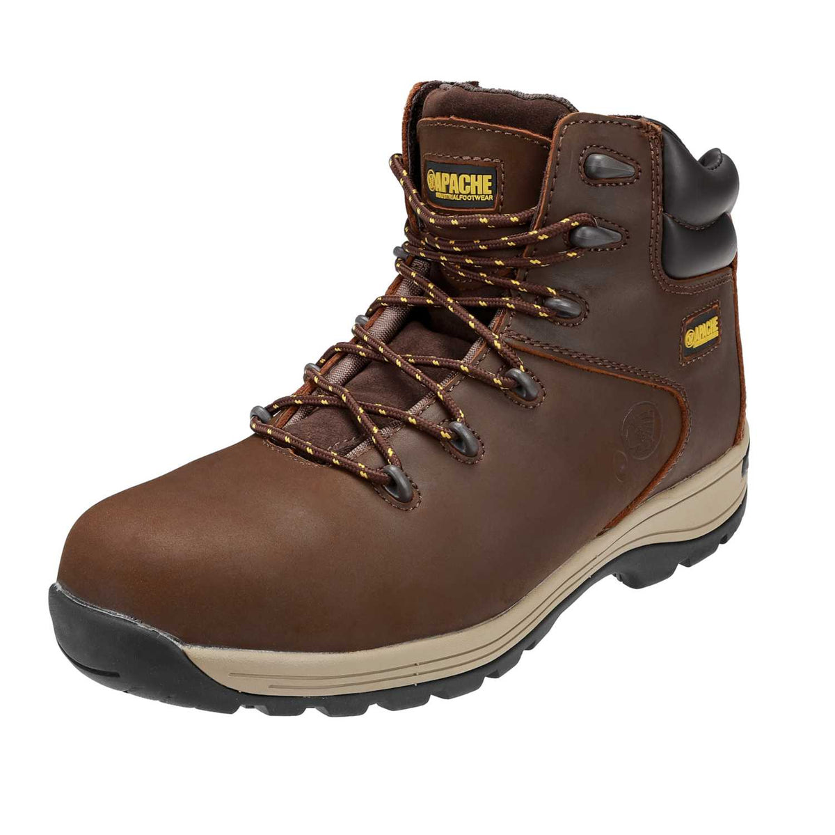 Apache Size 8 Apache Safety Boot Brown