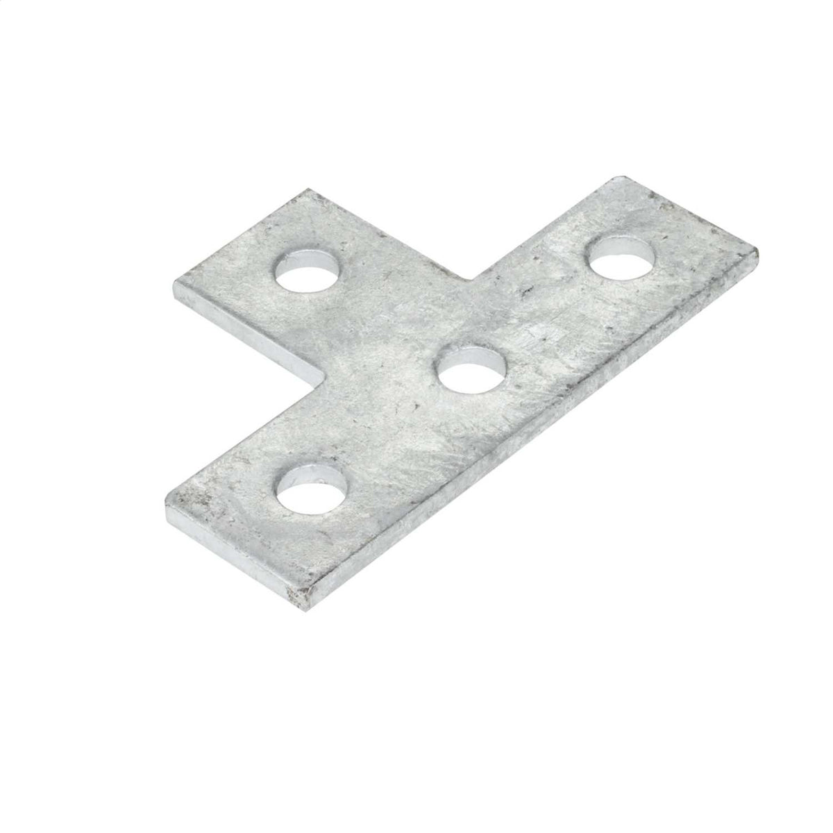4 Hole Flat Tee Plate for Strut (Sold in 1's)