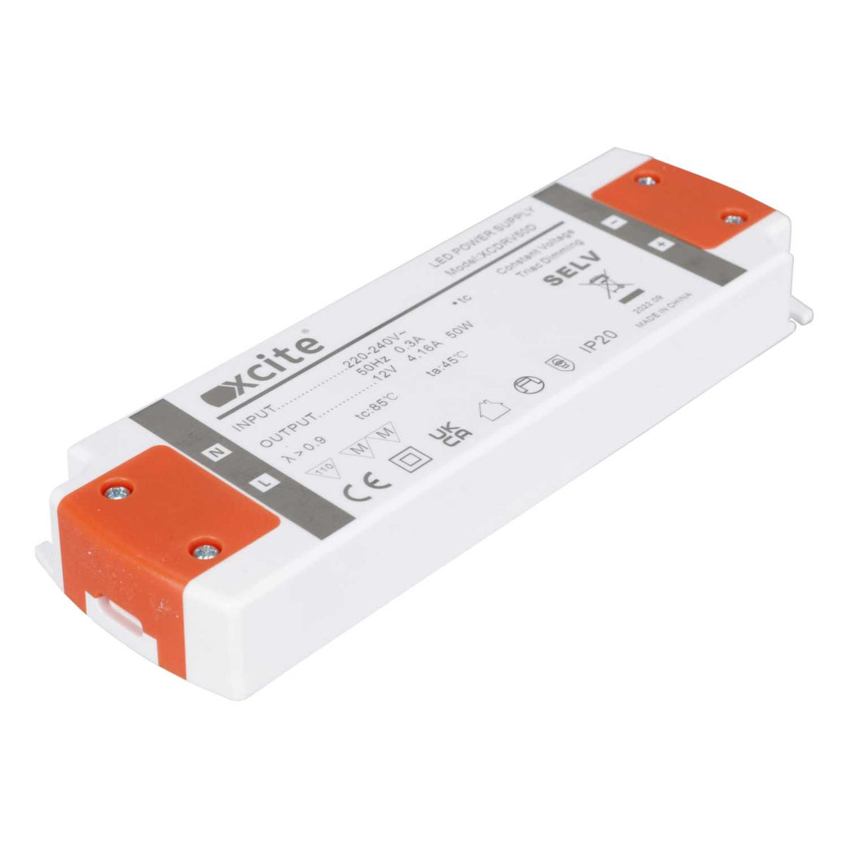 Xcite 50W 12V LED Strip Dimmable Driver