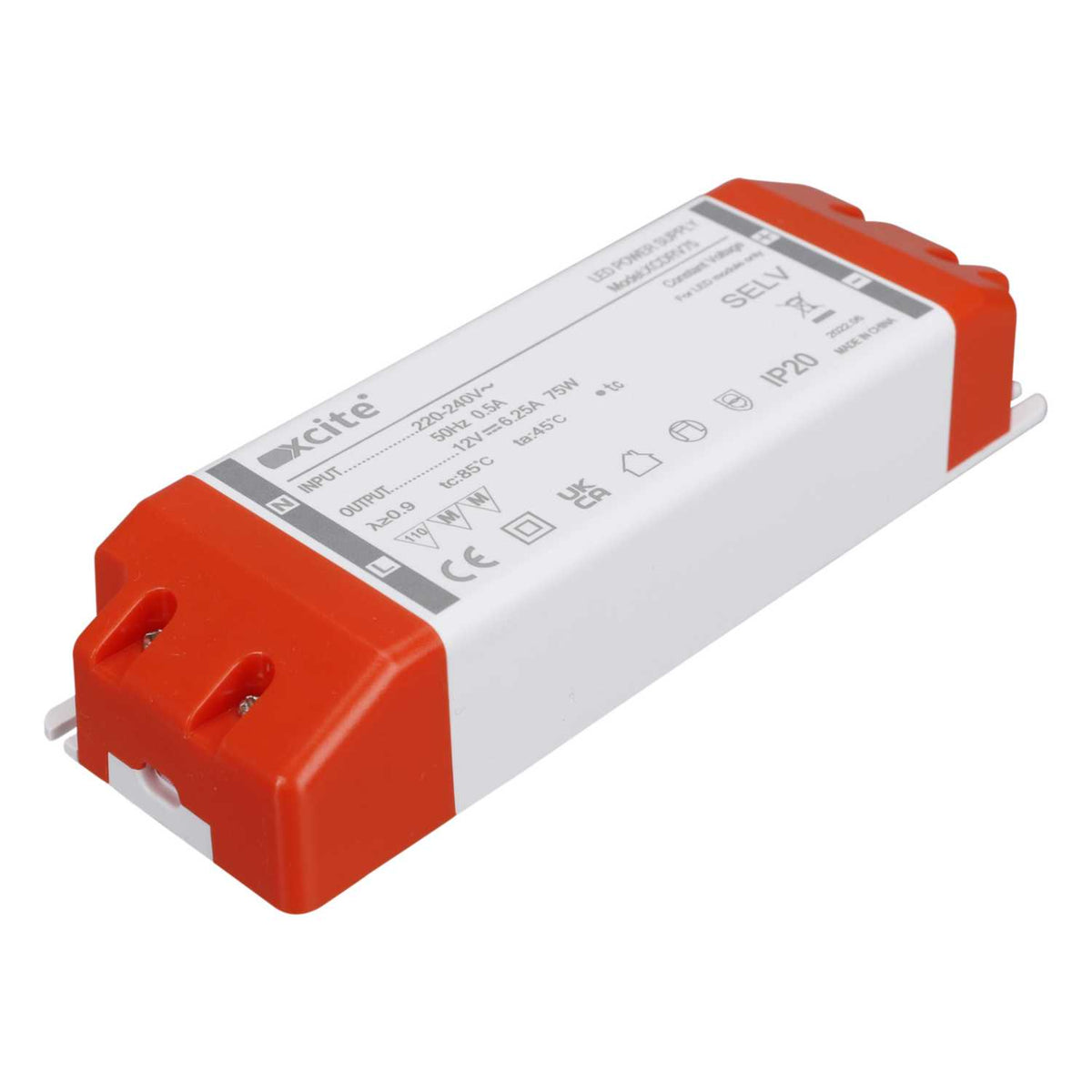 Xcite 75W 12V LED Strip Non Dimmable Driver