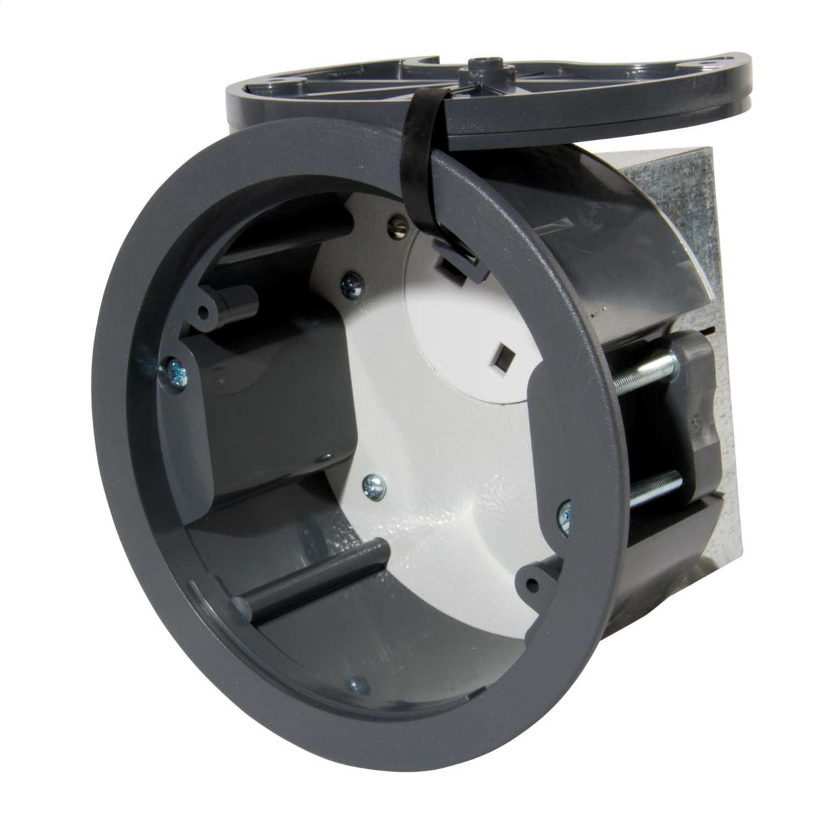 Tass Power Grommet Round Socket Grey