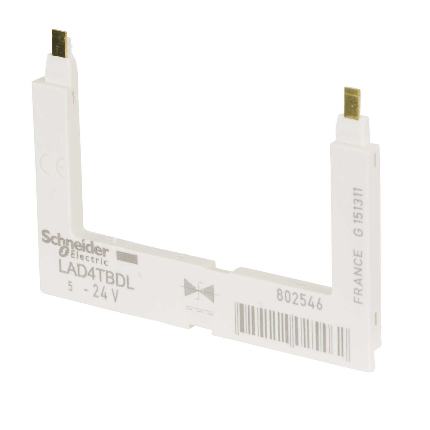 Schneider TeSys Suppressor Module Bidirectional Peak Limiting Diode 24V DC