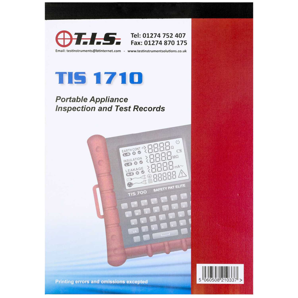 TIS PAT Testing Inspection and Test Records