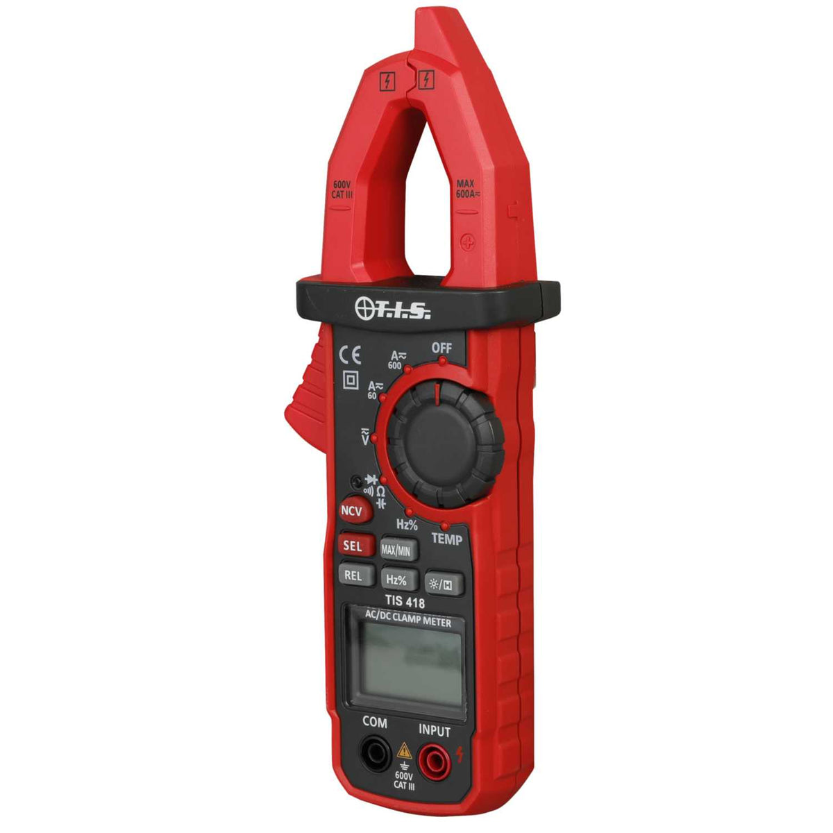 TIS 418 600A AC / DC Digital Clamp Meter