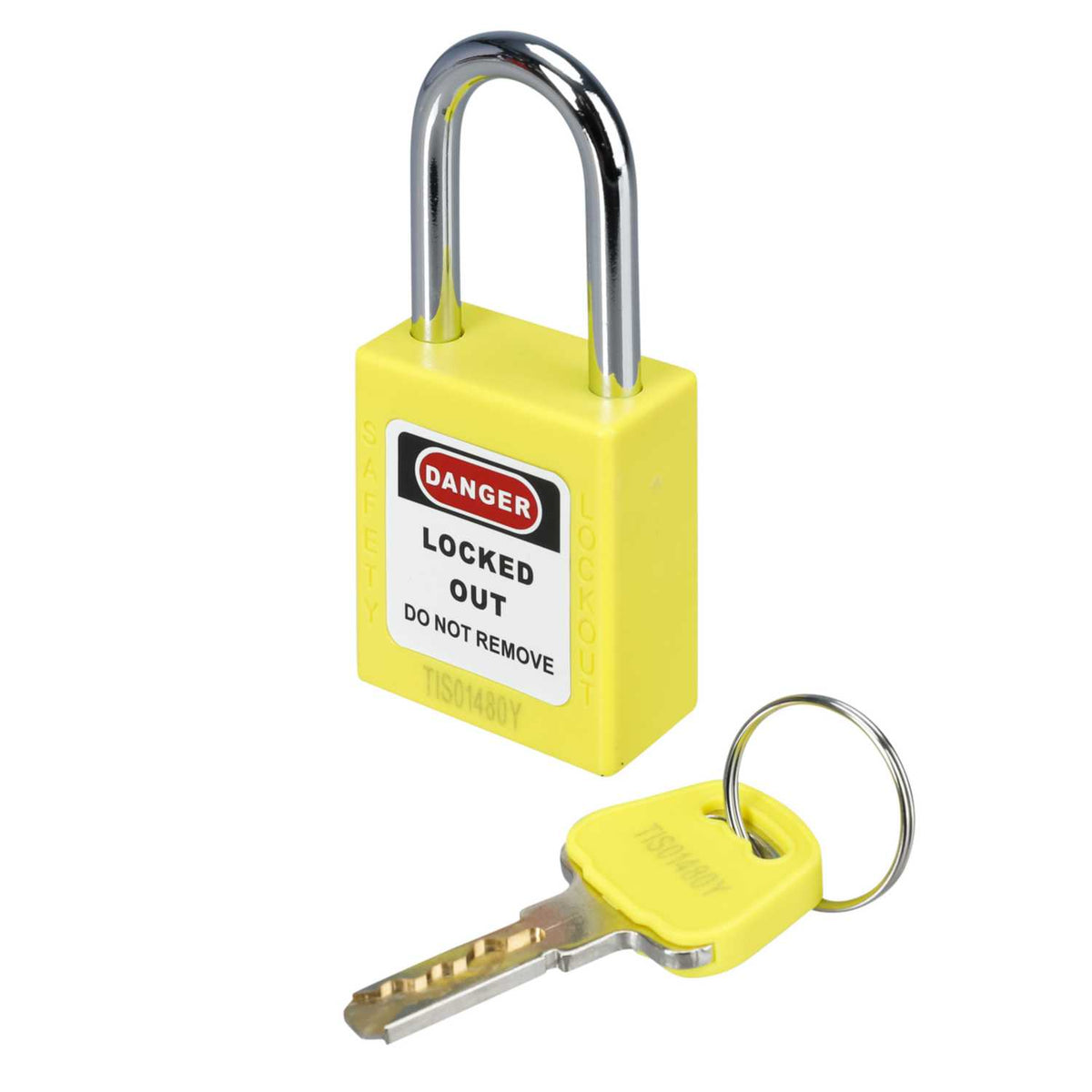 TIS Yellow Safety Padlock