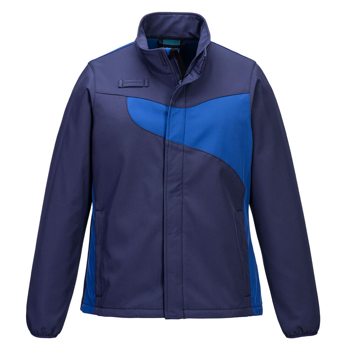 PW2 Women's Softshell (2L), L, R, Navy/Royal