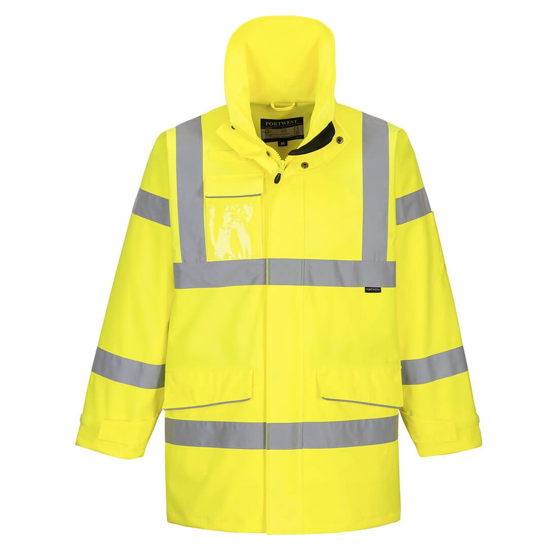 Hi-Vis Extreme Rain Jacket , L, R, Yellow