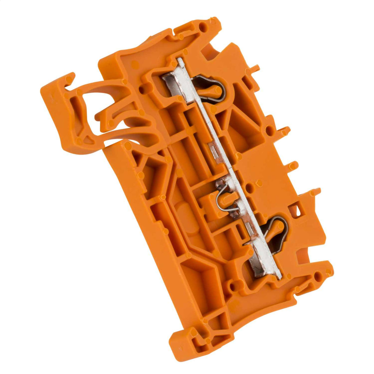 Wago 2.5mm Standard DIN Rail Terminal Orange