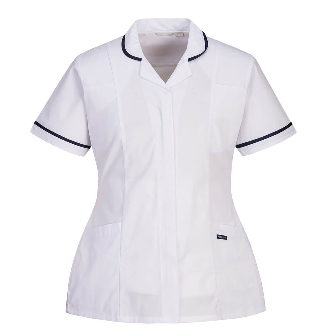 Stretch Classic Tunic, L, R, White