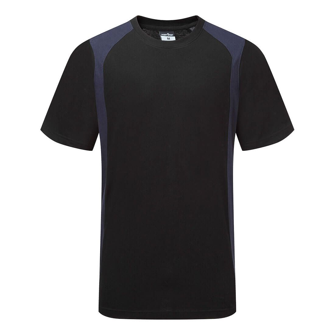 WX2 Eco T-Shirt S/S, L, R, Black/Navy