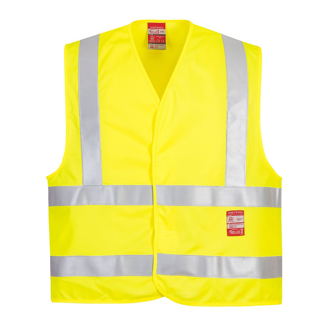 Hi-Vis FR Vest , 4X/5X, R, Yellow