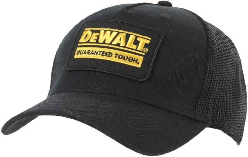 DEWALT OAKDALE BLACK BASEBALL CAP ONE SIZE