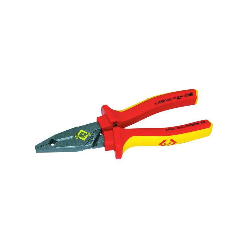 CK T39077-180 REDLINE VDE ELECTRICIANS PLIER 180mm