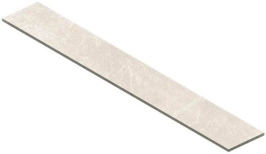 GLOBAL STONE STATION PORCELAIN EDGING STRIP 900 x 140mm WHITE SWPE1490B