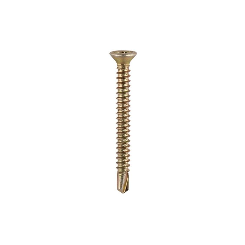 TIMCO PVC WINDOW SCREW COUNTERSUCK/RIBS - ZYP 3.9 x 16mm (BOX 500) 121Y