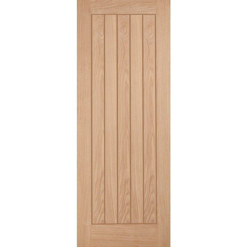 LPD UNFINISHED OAK BELIZE INTERNAL DOOR 1981 x 610 x 35mm (24") OBEL24