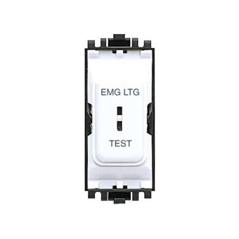 WEW 2-WAY KEY GRID SWITCH MARKED EMERGENCY LIGHTING 20a WHITE K4898ELWHI