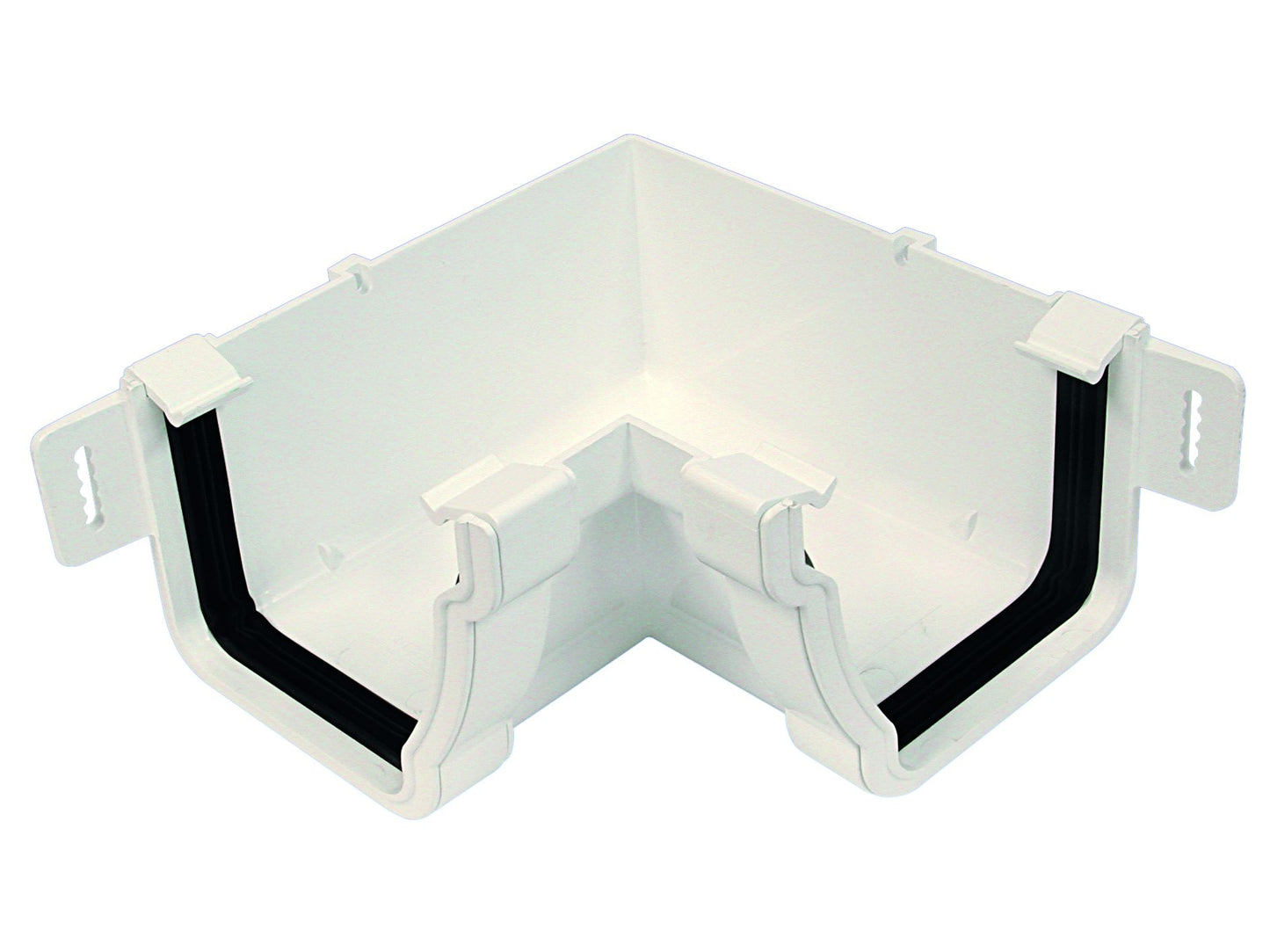 OSMASTORM 8T843 PVCU GUTTER ANGLE INTERNAL 90deg 111mm 8T843W WHITE