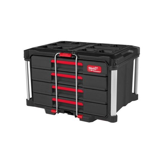 MILWAUKEE 4932493189 PACKOUT 4 DRAW TOOL BOX 