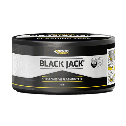 Everbuild Black Jack Trade Self Adhesive Flashing Tape 10M x 450mm FLAS450