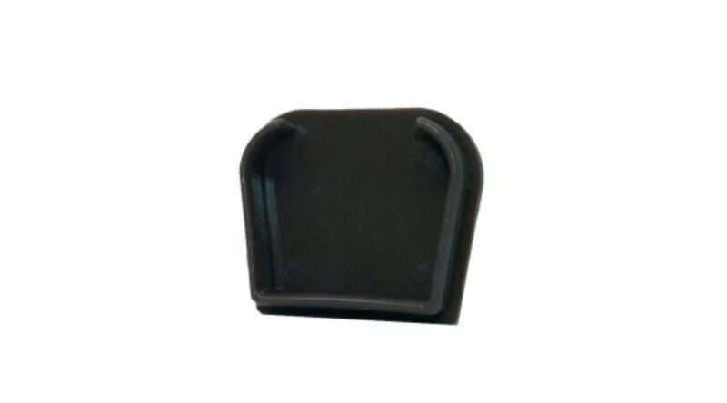 COMPLETE COMPOSITE FENCING VERSAFENCE INSERT CAPS (PACK OF 2) CHARCOAL CCCVERSAC