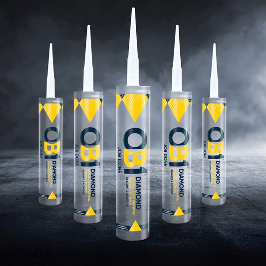 OB1 DIAMOND CRYSTAL CLEAR UNIVERSAL SEALANT 290ml OB1DUSA290CC
