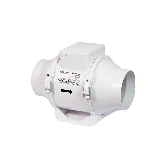 AIRFLOW AVENTA IN-LINE IN SPEED 4" TIMER 9041086