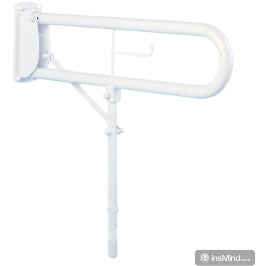 BATHEX DOUBLE HINGED RAIL WITH DROP DOWN LEG 33945