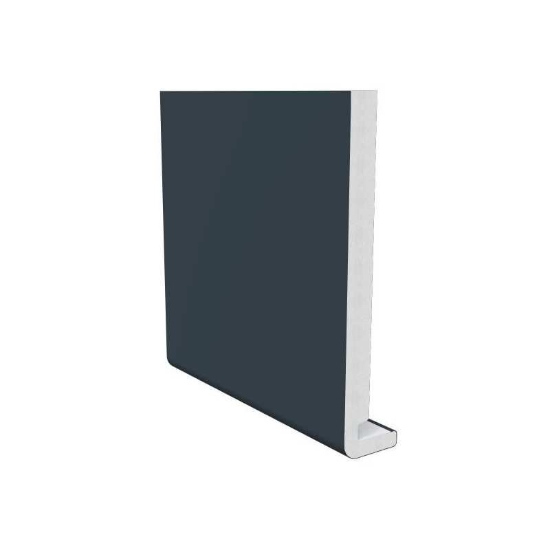 FREEFOAM MAGNUM SQUARE LEG FASCIA 5m x 250 x 18mm WOODGRAIN ANTHRACITE GREY FMS250