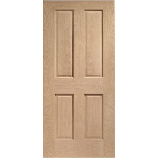 XL OAK VENEERED INTERNAL VICTORIAN 4P DOOR INTOVIC27 1981 X 686 X 35MM (27")