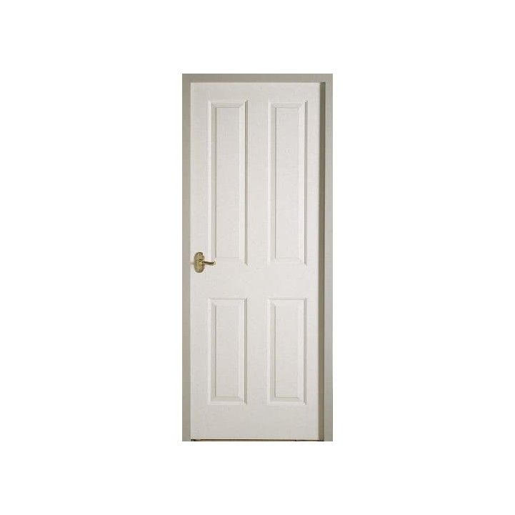 Premdor Moulded 4 Panel Textured Door 6'6 x 1'6 1981 x 457 x 35mm