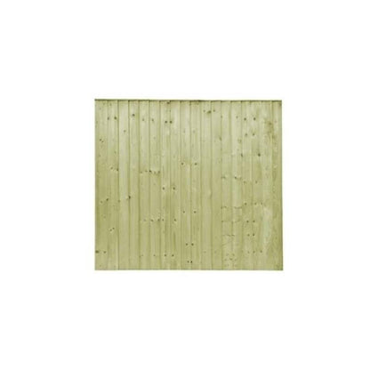 WOODBANK 0.9 x 1.83m HD SUFFOLK M&T FRAMED CLOSEBOARD FENCE PANEL GREEN