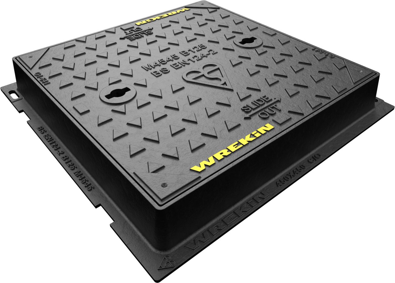 WREKIN (A87) MHC 450 x 450 x 75mm B125 D/I S/SEAL S/TOP DMS1B3/4545/K