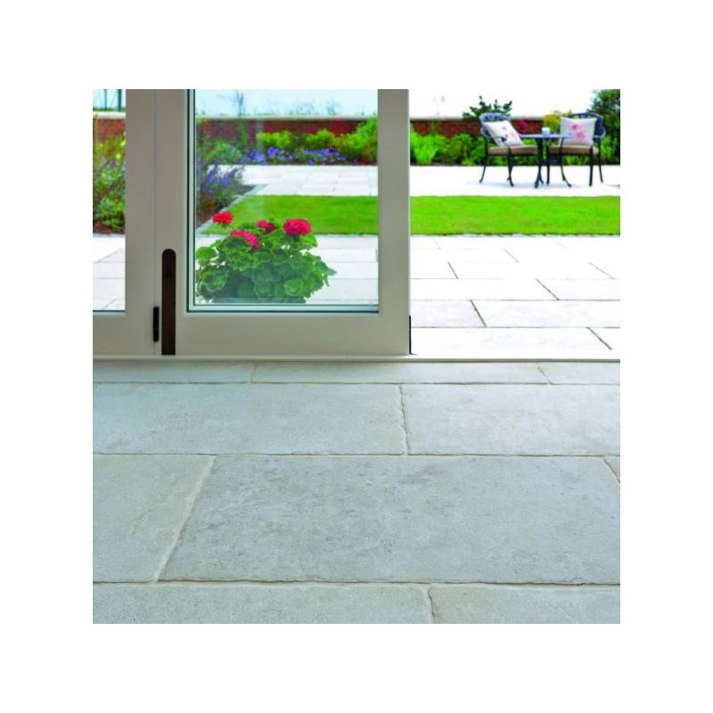 BRADSTONE ROMELI PORCELAIN PAVING 800 x 400 x 20mm BUFF BLEND 23009