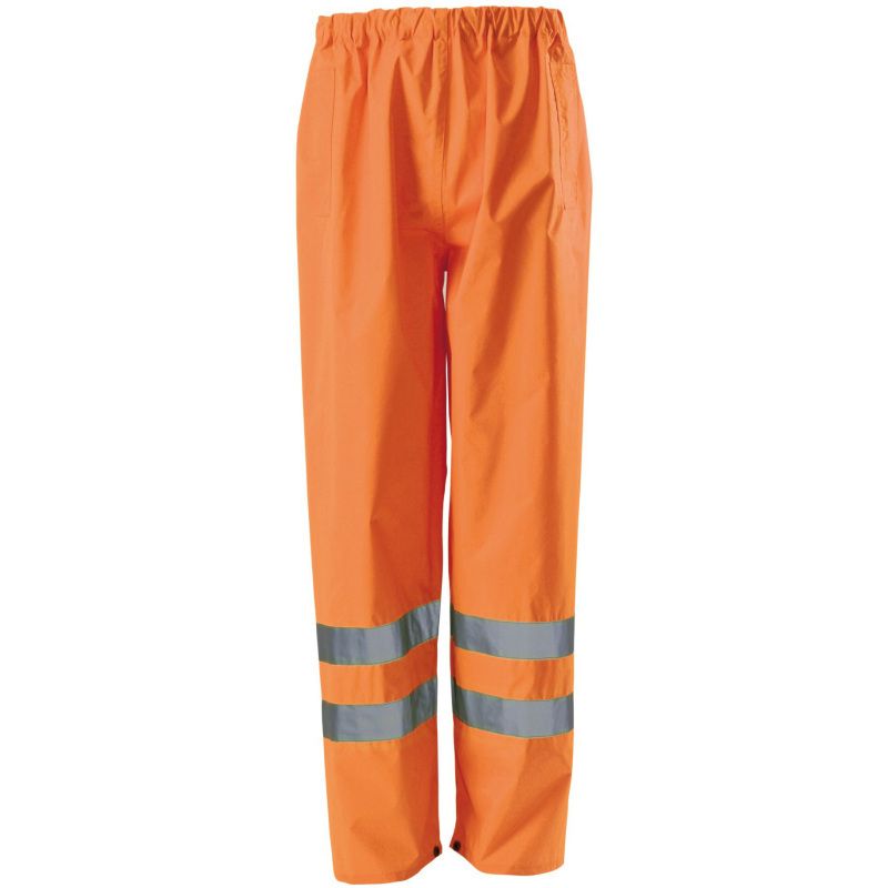 BLACKROCK HI-VIZ SITE TROUSERS ORANGE 8020303 SMALL