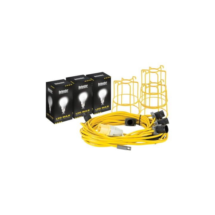 TOOLSTREAM DEFENDER LED ES FESTOON KIT 110v 100w 22m E89811