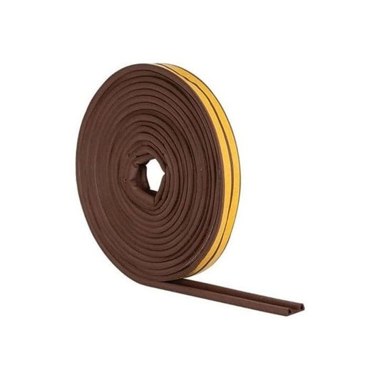 STORMGUARD 10m P PROFILE SELF ADHESIVE ROLL BROWN 05SG034010MB