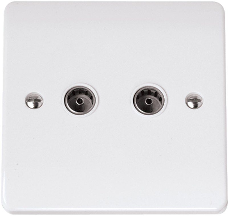 CLICK CMA066 TWIN SOCKET COAXIAL