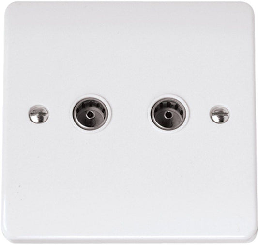 CLICK CMA066 TWIN SOCKET COAXIAL