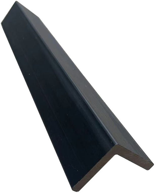 COMPLETE COMPOSITE SLATTED CLADDING L TRIM 50 x 50 x 2200mm MIDNIGHT BLACK CCLSLATMB