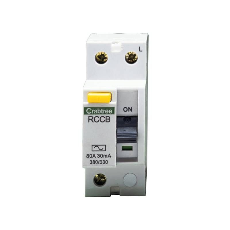 CRABTREE RCCB INCOMING 80A 30MA 380/030