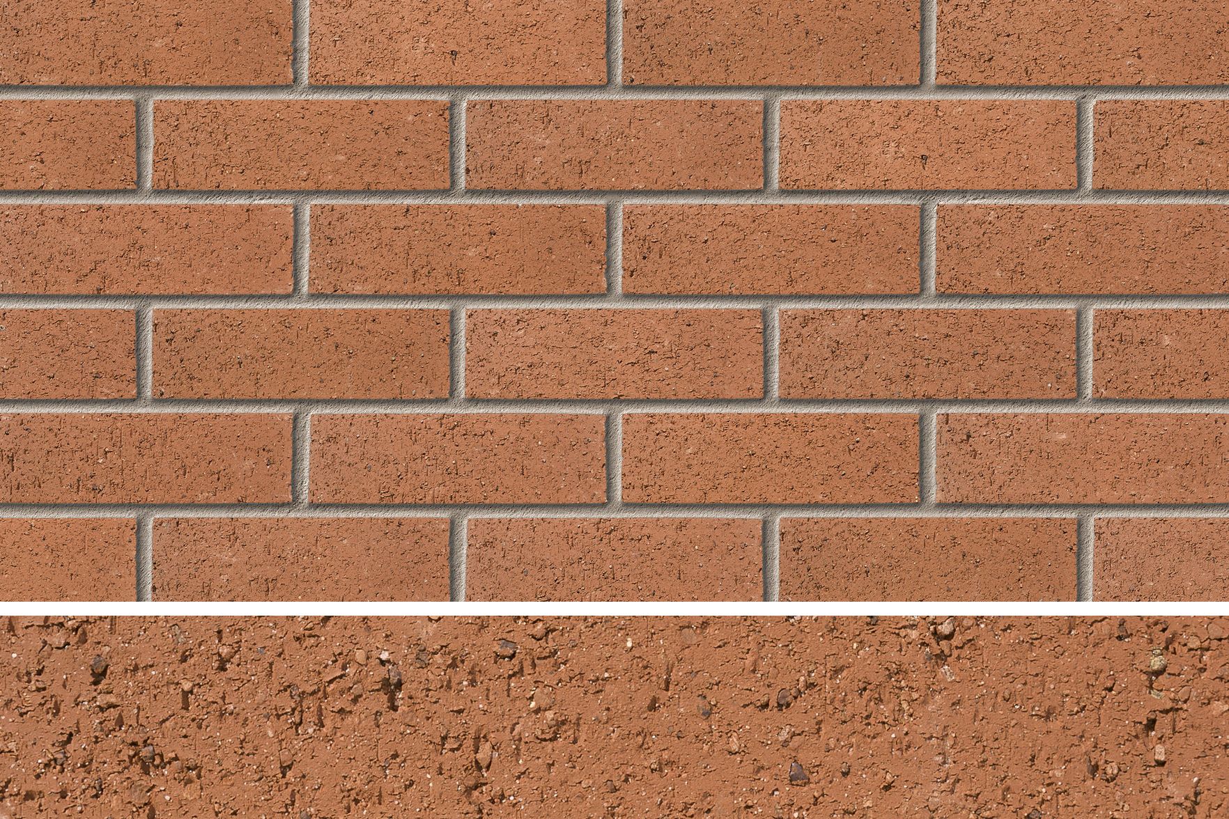 IBSTOCK THROCKLEY MIXED RED TEXTURED 65mm A2703A SCOTLAND