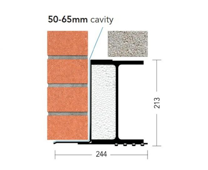 KEYSTONE C/W EXTREME LINTEL X/K-50 6000mm KX56