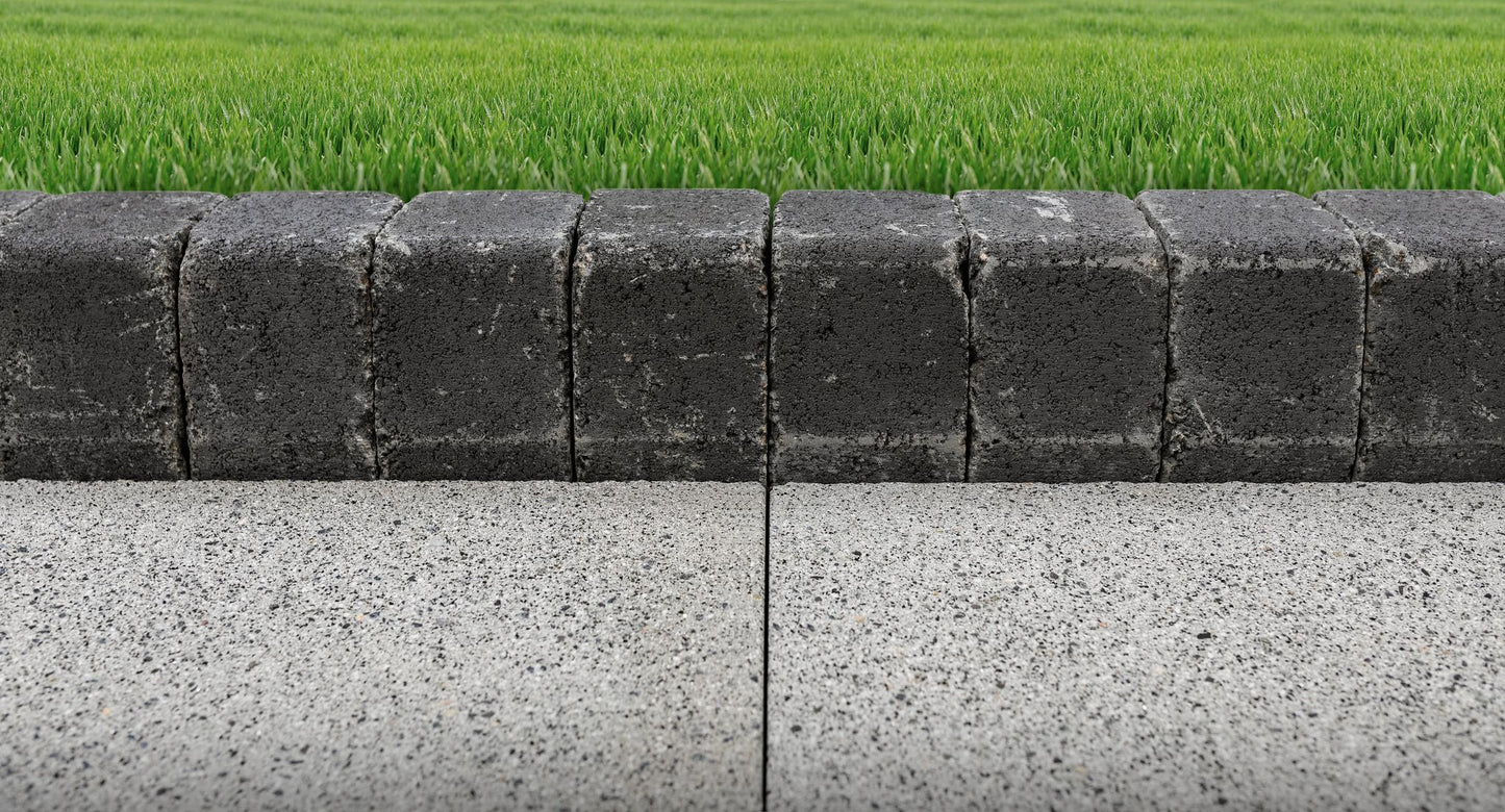 TOBERMORE TEGULA KERB LARGE 200 x 127 x 100mm CHARCOAL TKLCHAR