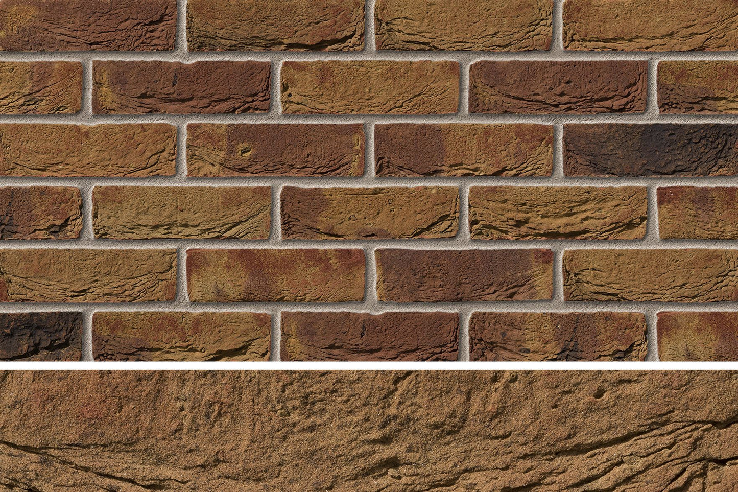 IBSTOCK LEICESTER IVANHOE KATRINA MULTI BRICK 65mm (86 PER LEG) A0059A