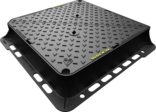 WREKIN (A253/A746) 675 x 675 x 150mm D/IRON DBL /TRI COVER & FRAME D400 TRISTAR DMT0D6/6767/KT