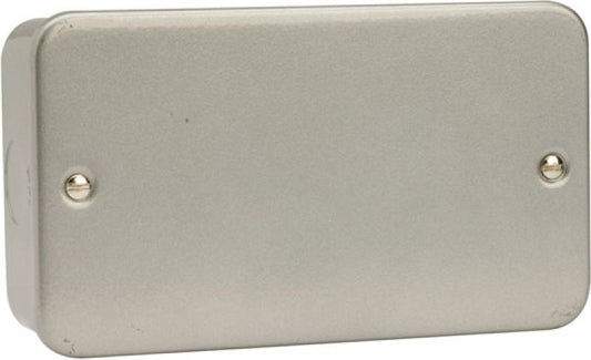 CLICK CL061 2-GANG METAL CLAD BLANK