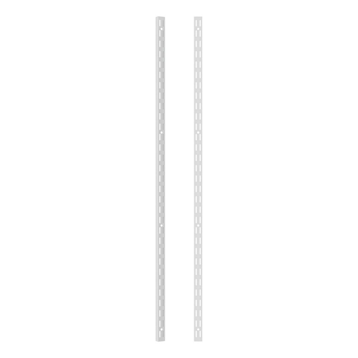 ROTHLEY TSUW16 TWIN SLOT SHELF UPRIGHT 425mm WHITE